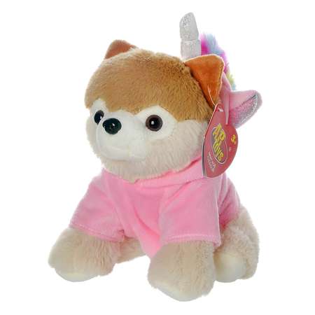 Игрушка ABTOYS Модные питомцы Собачка в розовом костюме Единорожки