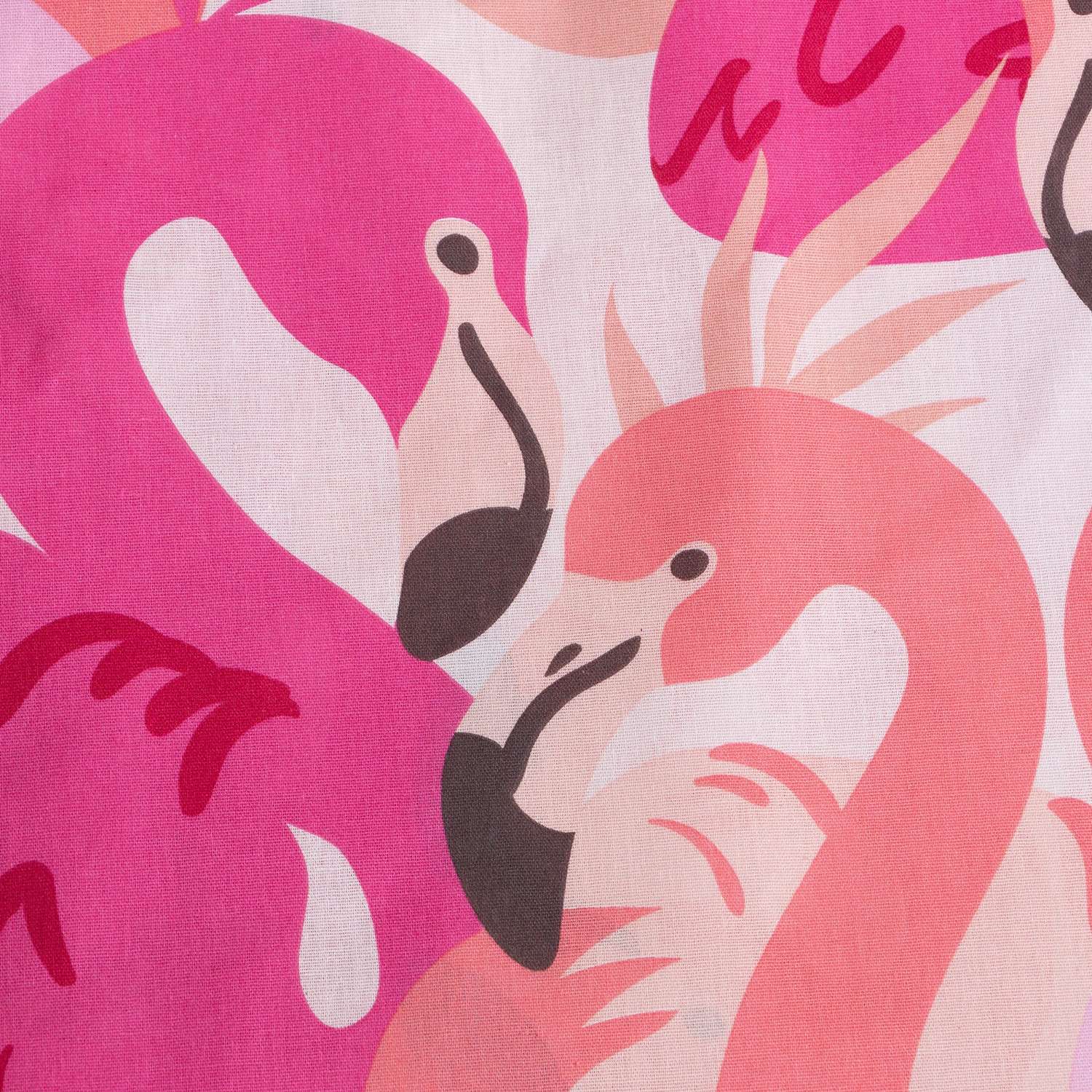 Комплект постельного белья Этель Flamingo garden полутороспальный 3 предмета - фото 3