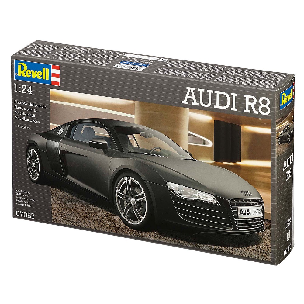 Сборная модель Revell Автомобиль Audi R8 черный 07057 - фото 2