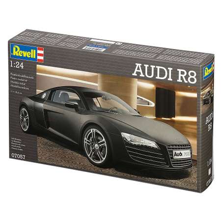 Сборная модель Revell Автомобиль Audi R8 черный