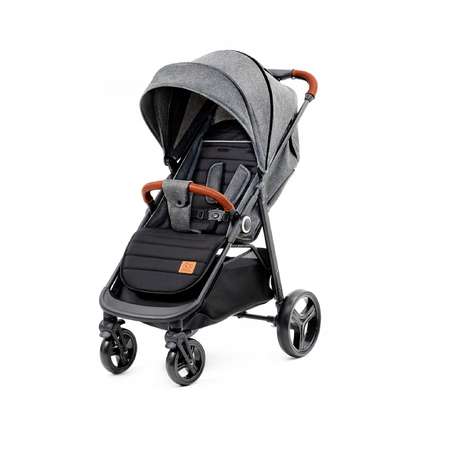 Коляска Kinderkraft прогулочная Grande Grey