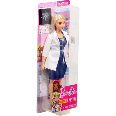 Кукла Barbie Кем быть? Врач FXP00