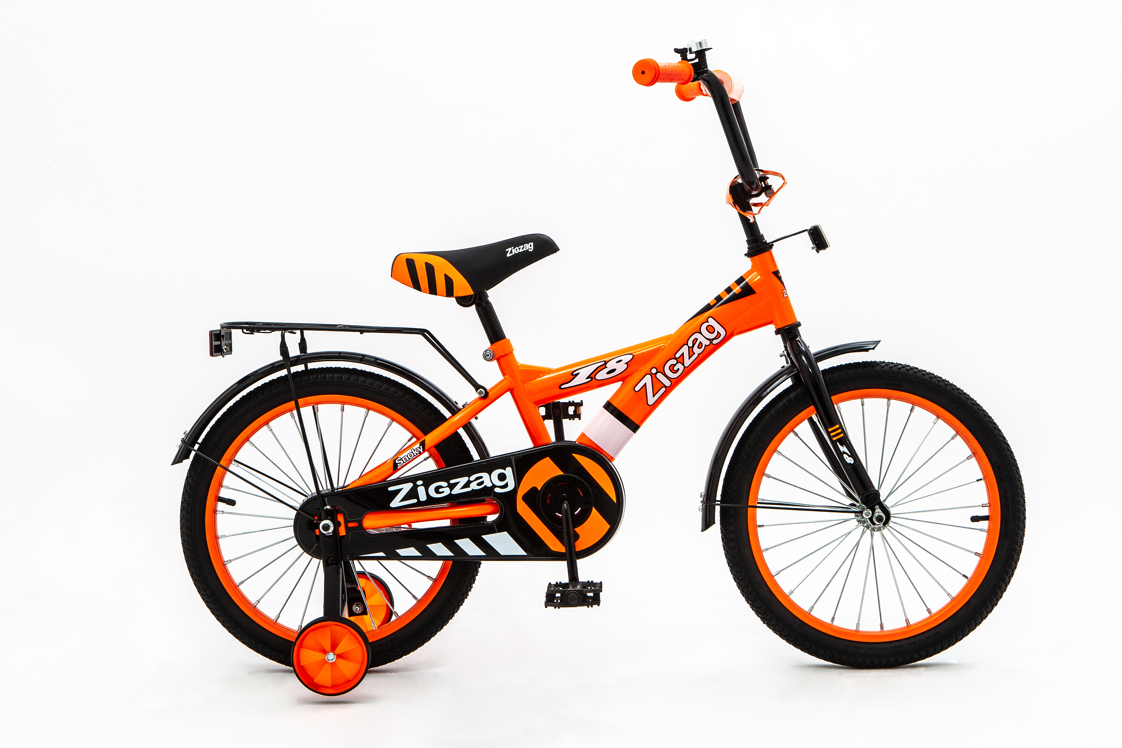 Велосипед ZigZag SNOKY оранжевый 18 дюймов - фото 1