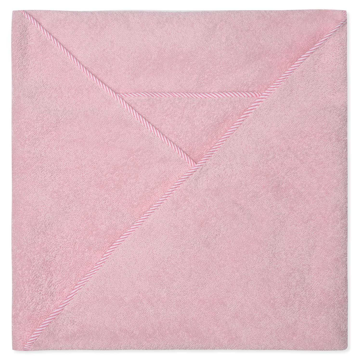 Полотенце с капюшоном Pecorella Розовое - фото 3