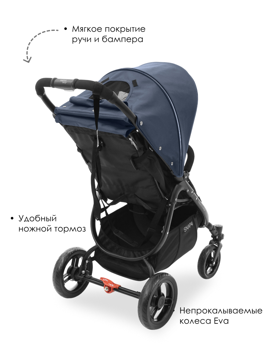Коляска прогулочная Valco baby Snap 4 / Deep Blue - фото 5