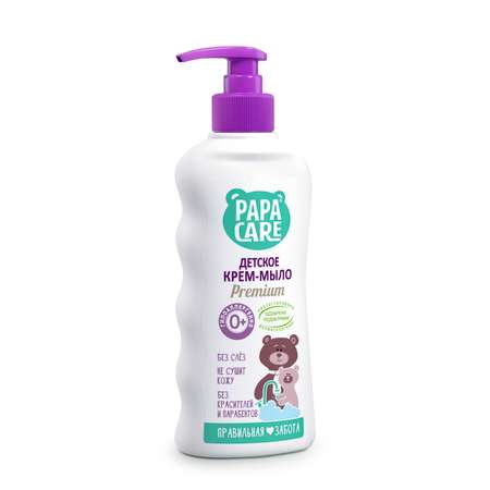 Крем-мыло Papa Care для малышей Premium