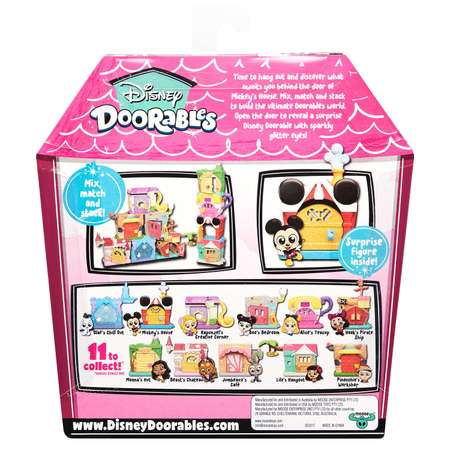 Мини-набор игровой Disney Doorables Микки Маус и друзья с 2 фигурками (Сюрприз) 69419