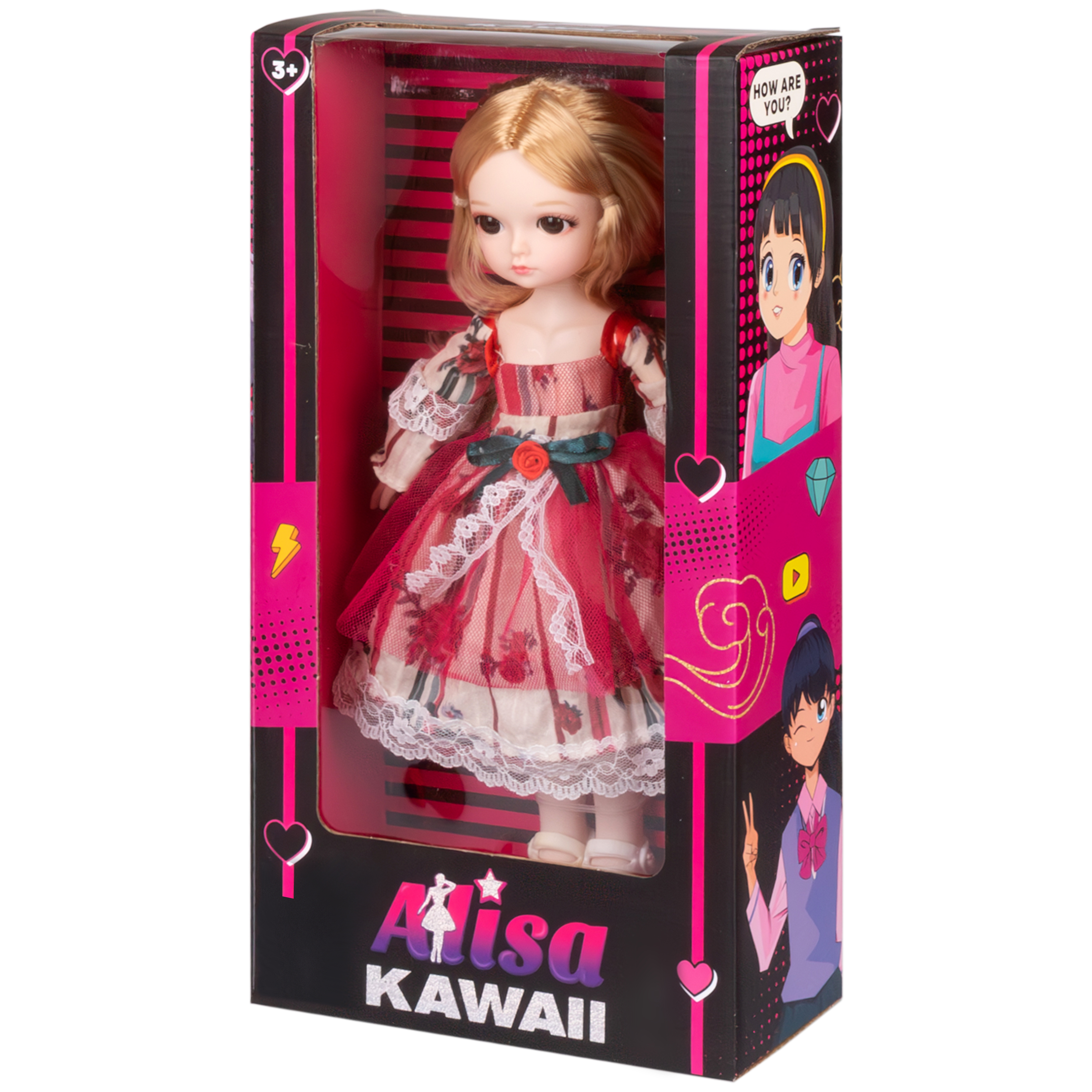 Кукла шарнирная 30 см 1TOY Alisa Kawaii блондинка для девочек Т24342 - фото 9