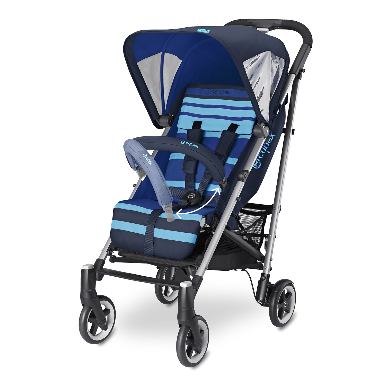 коляска пргулочная Cybex Callisto Royal Blue - фото 4