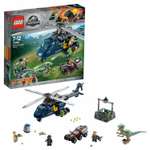 Конструктор LEGO Jurassic World Погоня за Блю на вертолёте 75928