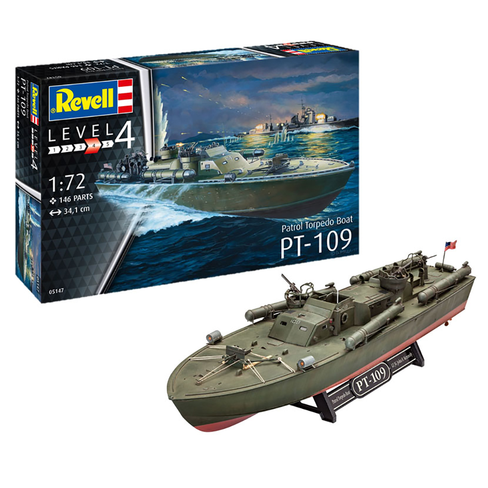 Сборная модель Revell Торпедный катер PT-109 купить по цене 4109 ₽ в  интернет-магазине Детский мир