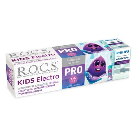 Зубная паста R.O.C.S. Pro Kids Electro 45г