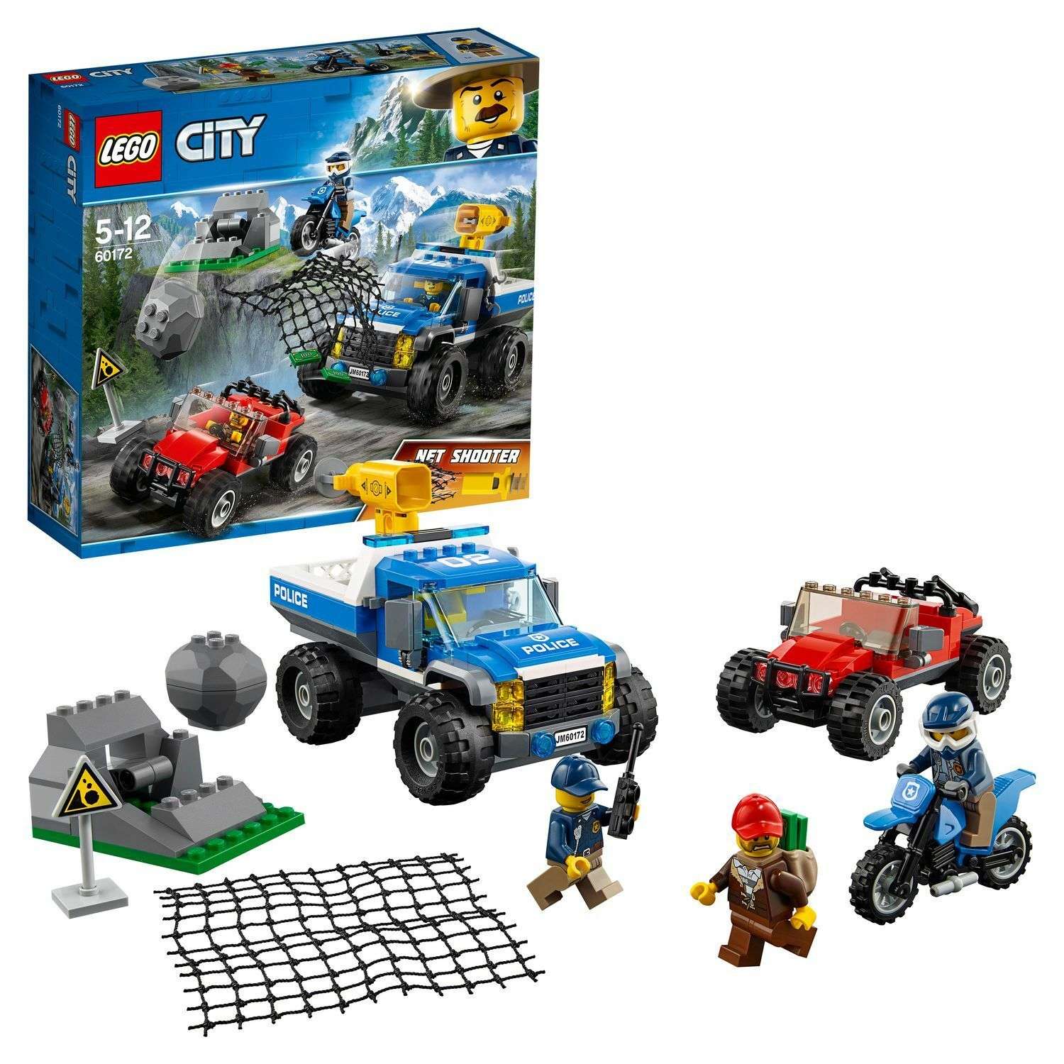 Конструктор LEGO Погоня по грунтовой дороге City Police (60172) - фото 1