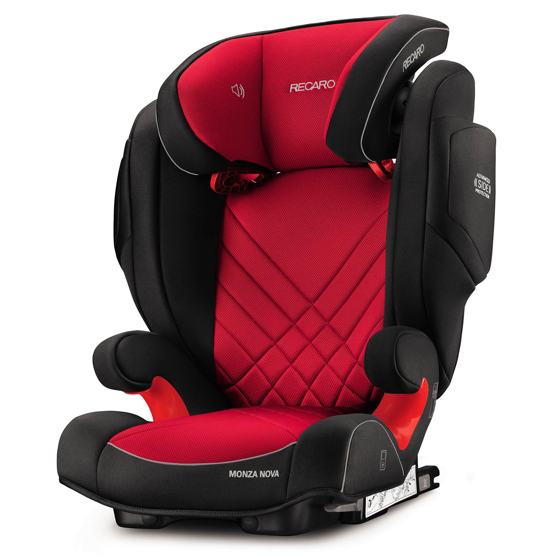 Автокресло Recaro Monza Nova 2 Seatfix Racing Red - фото 1