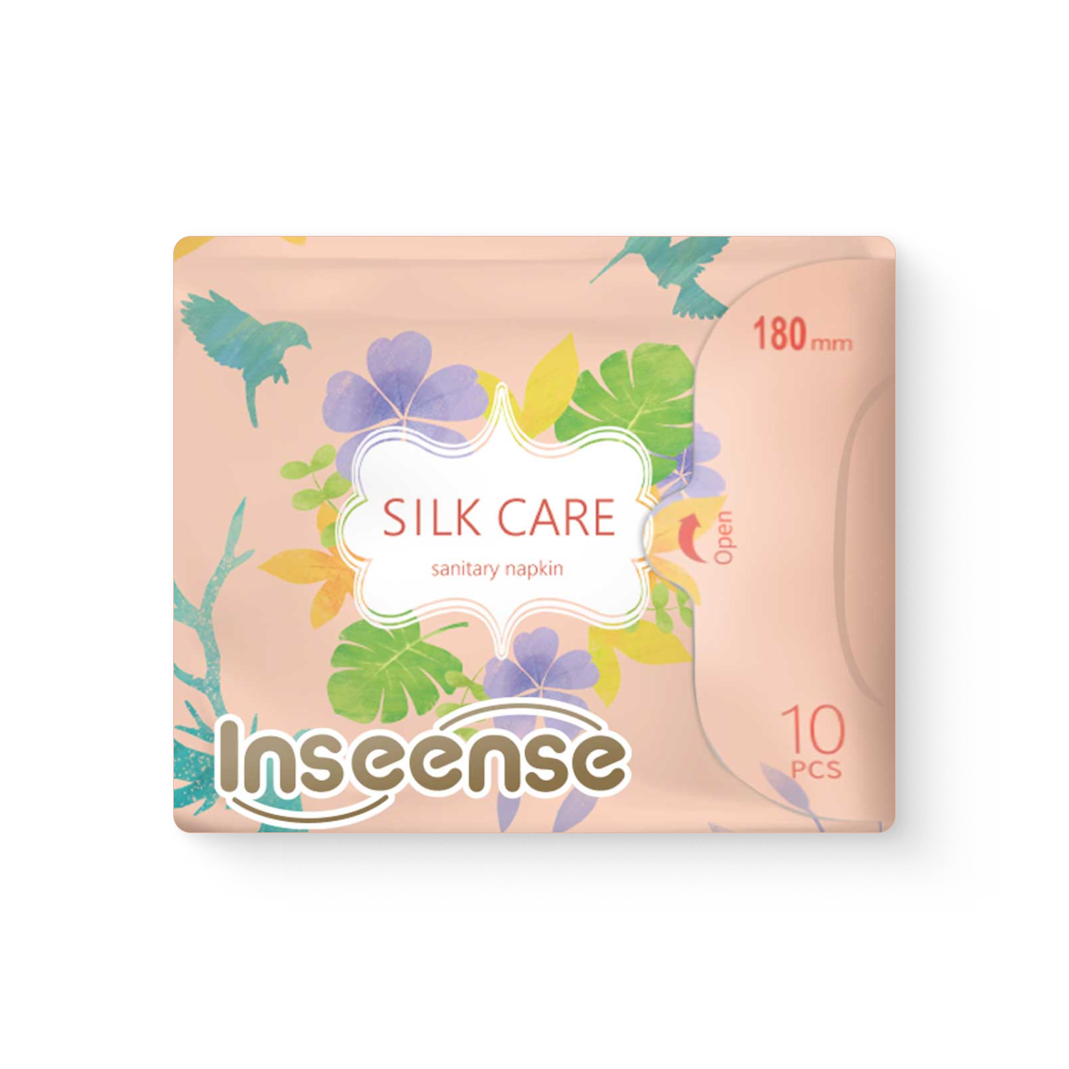 Прокладки ежедневные INSEENSE Silk Care с крылышками 180 мм 10 шт - фото 2