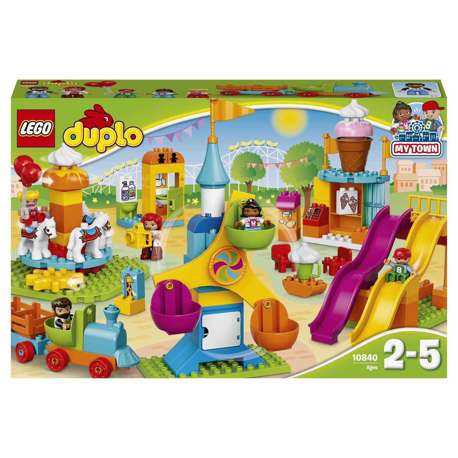 Конструктор LEGO DUPLO Town Большой парк аттракционов (10840) - фото 2