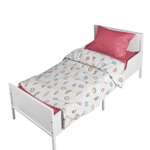 Комплект постельного белья Стрекоза Сластена в кроватку 160*80 см с простыней на резинке 3 предмета