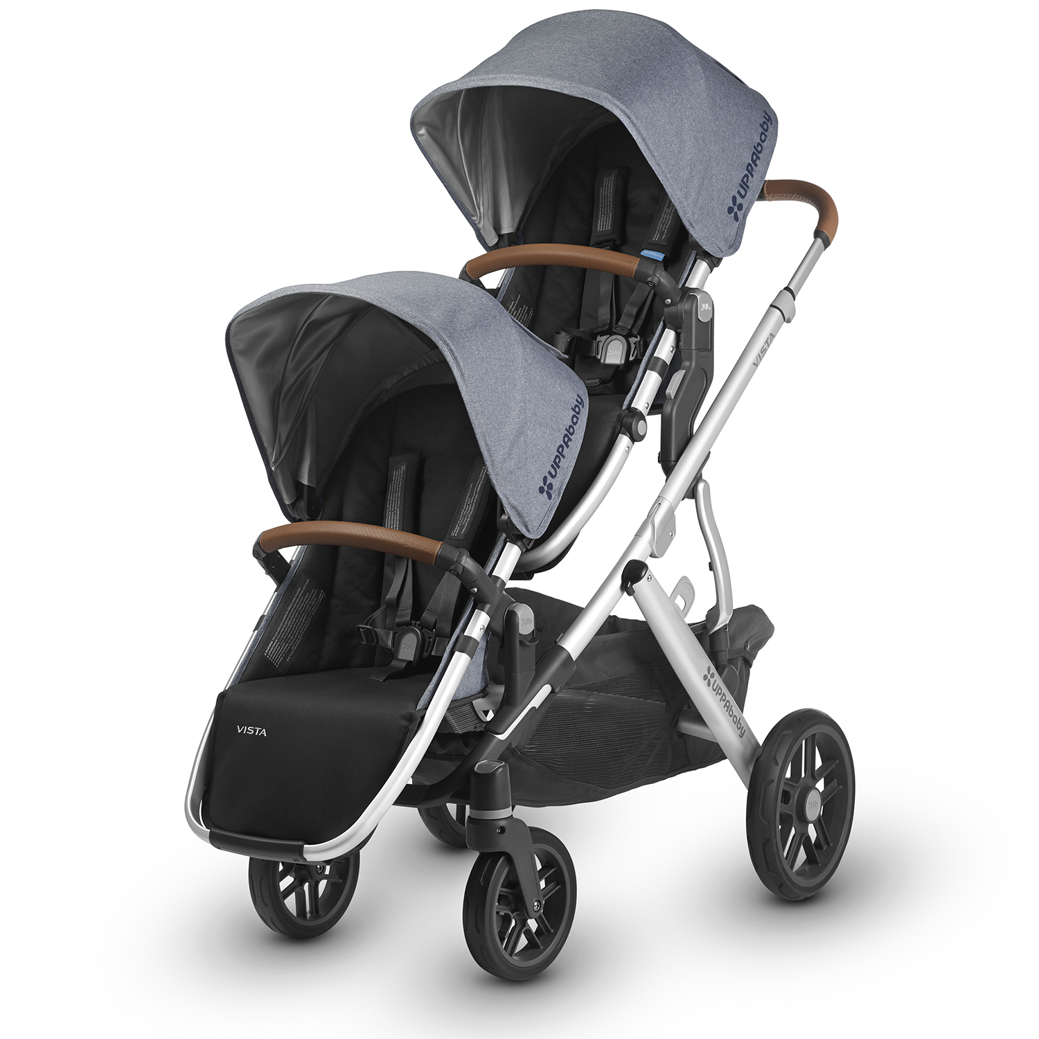 Сиденье дополнительное UPPAbaby Vista 2018 Gregory Blue melange 0918-RBS-EU-GRG - фото 2