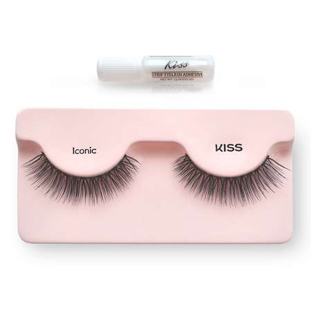 Накладные ресницы Kiss Looks so Natural Eyelashes Iconic KFL06C