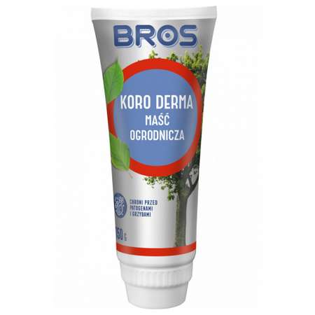 Средство для заживления ран Bros на деревьях и кустах Koro Derm тюбик со щеткой 150г