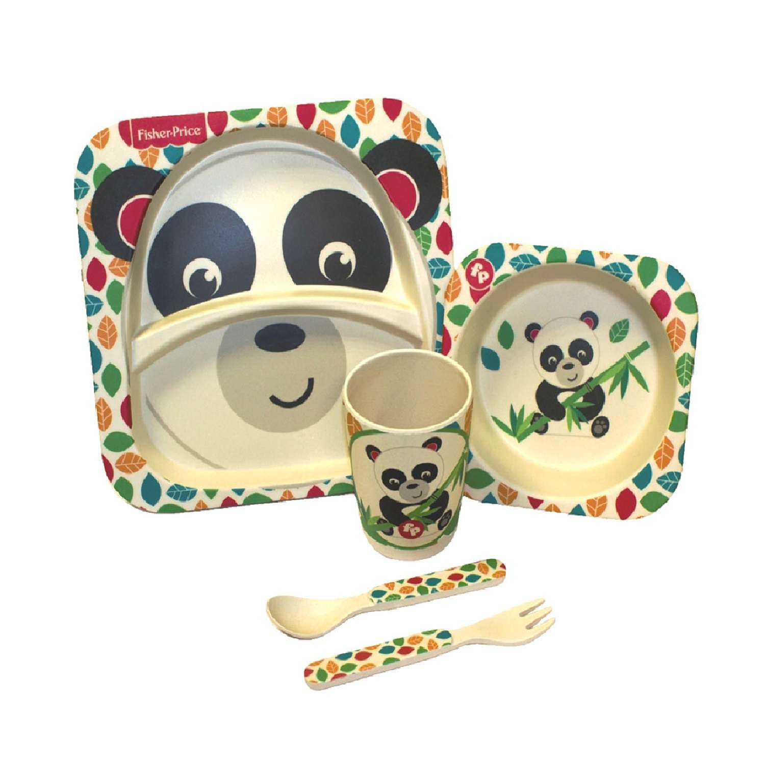 Набор посуды Fisher Price панда - фото 1