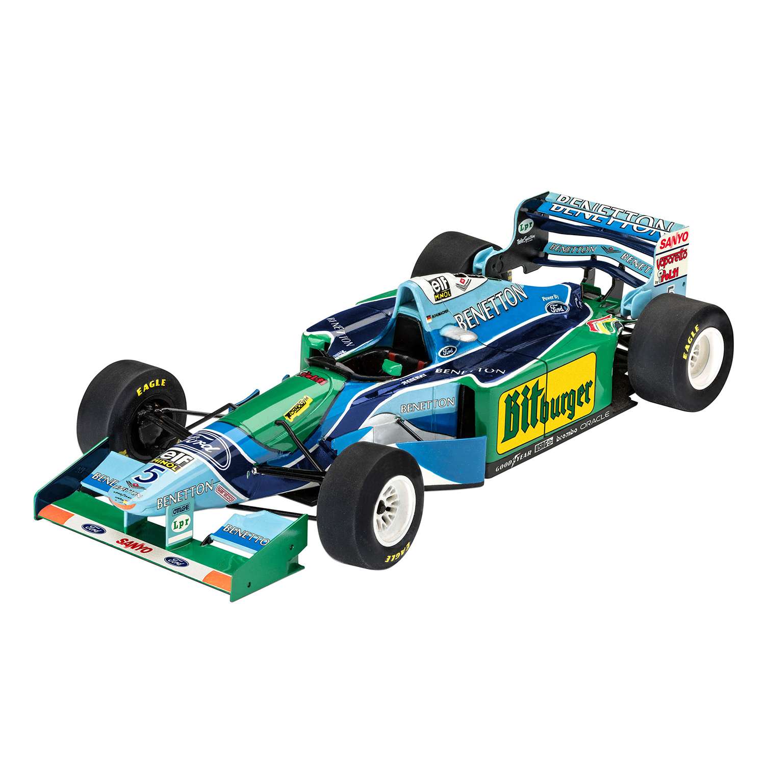 Сборная модель Revell Гоночный автомобиль Benetton Ford B194 05689 - фото 1