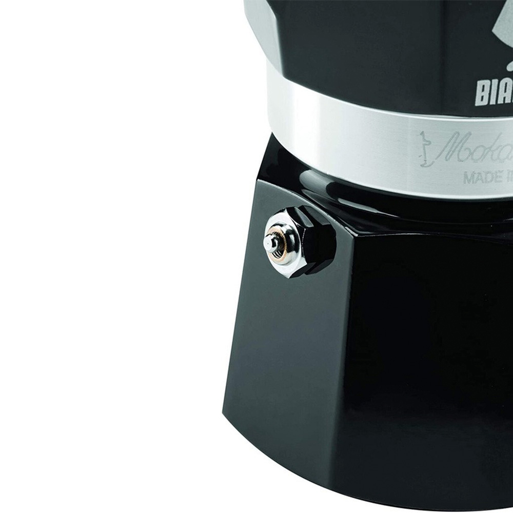 Гейзерная кофеварка BIALETTI Moka Express Черная 6 порций - фото 6