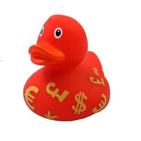 Игрушка Funny ducks для ванной Валютная уточка 1996
