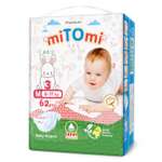 Подгузники miTOmi Premium M 6-11 кг 62 шт