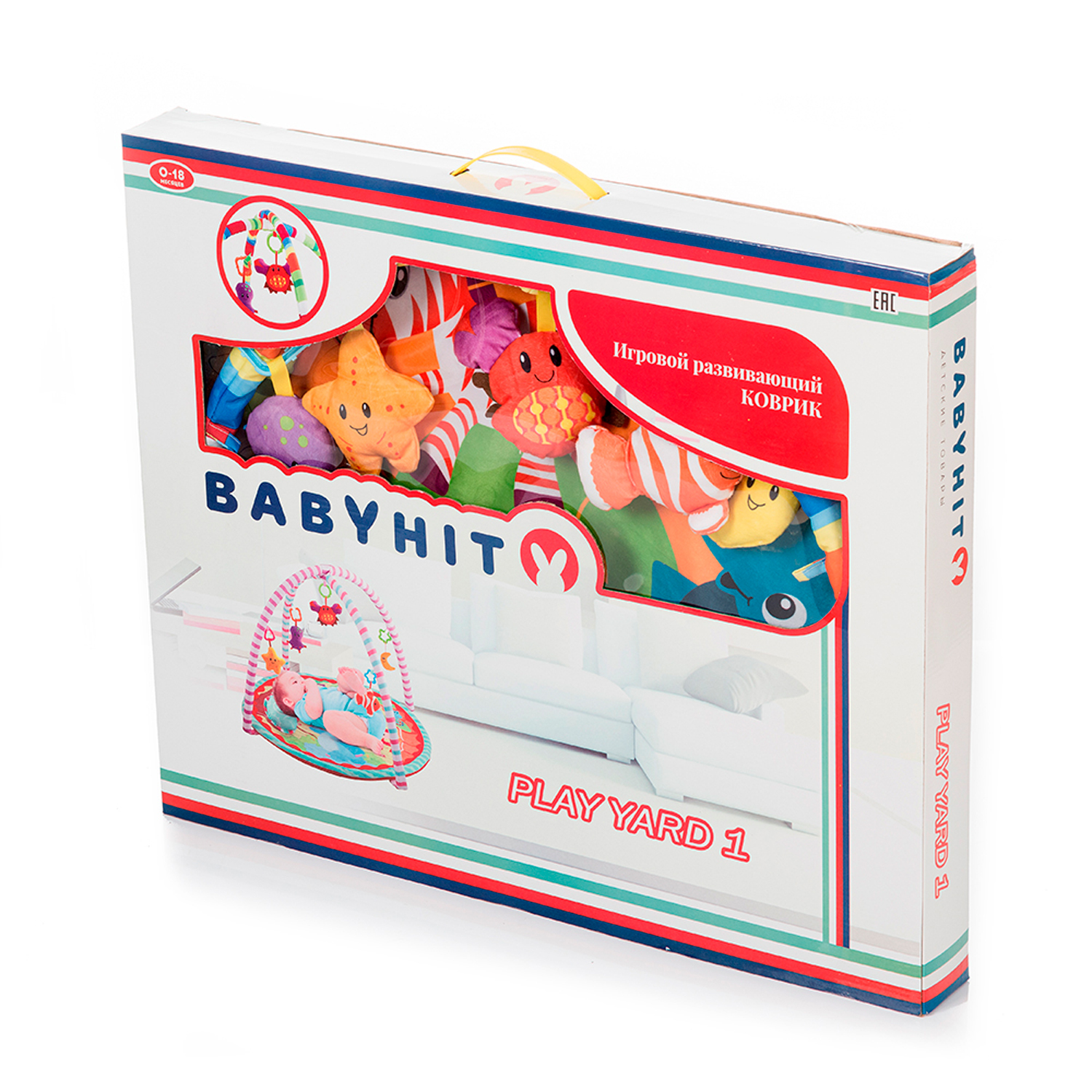 Коврик развивающий Babyhit Play Yard 1 - фото 2