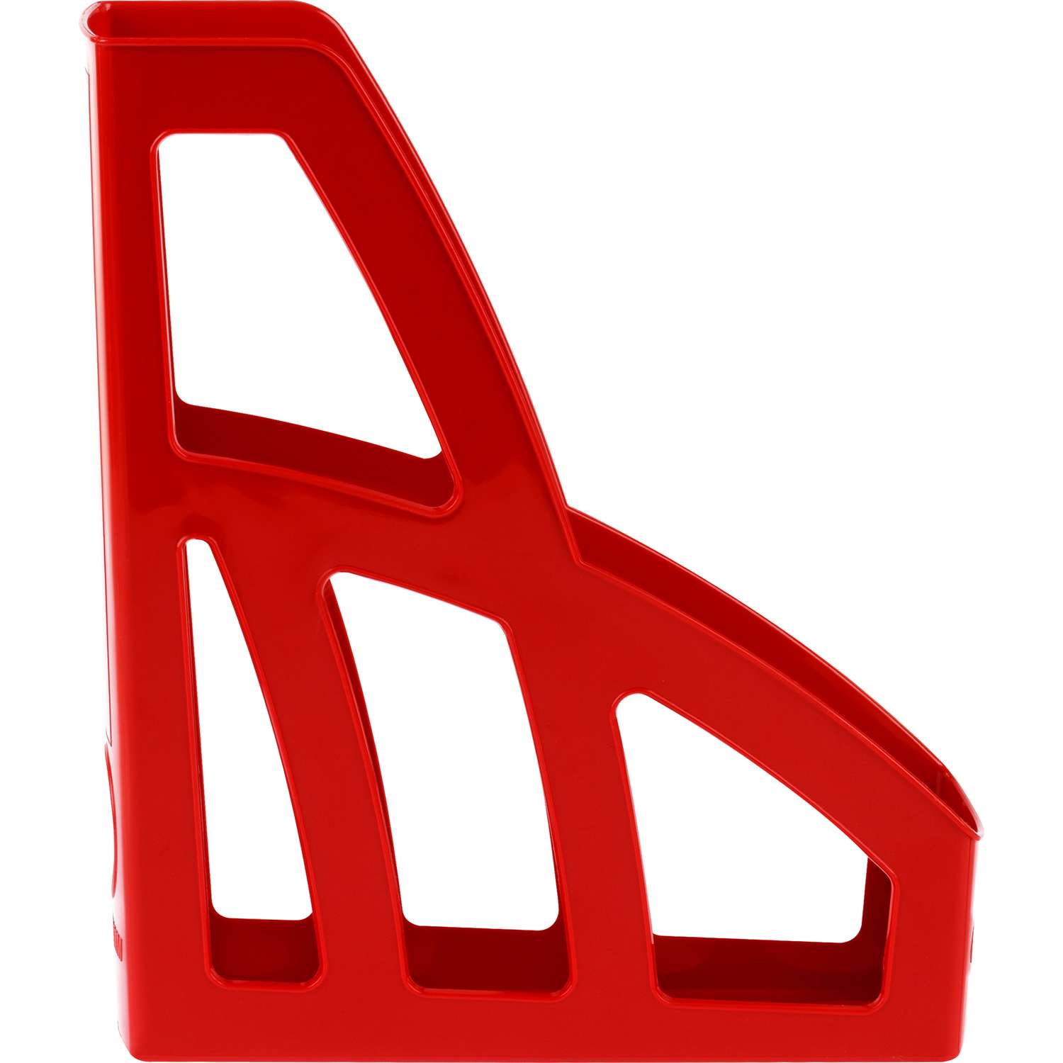 Лоток для бумаг Стамм Лидер вертикальный Красный ЛТВ-30452 - фото 2