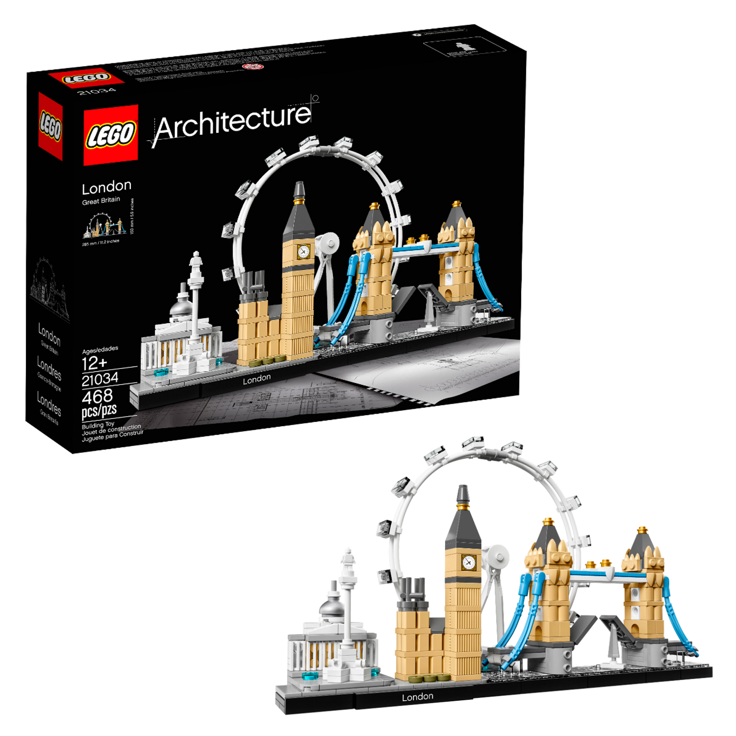 Конструктор детский LEGO Architecture Лондон 21034 - фото 7