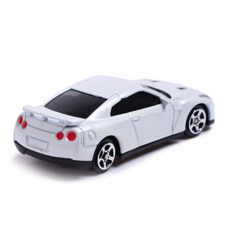 Машина Автоград металлическая NISSAN GT-R (R35) 1:64 цвет белый