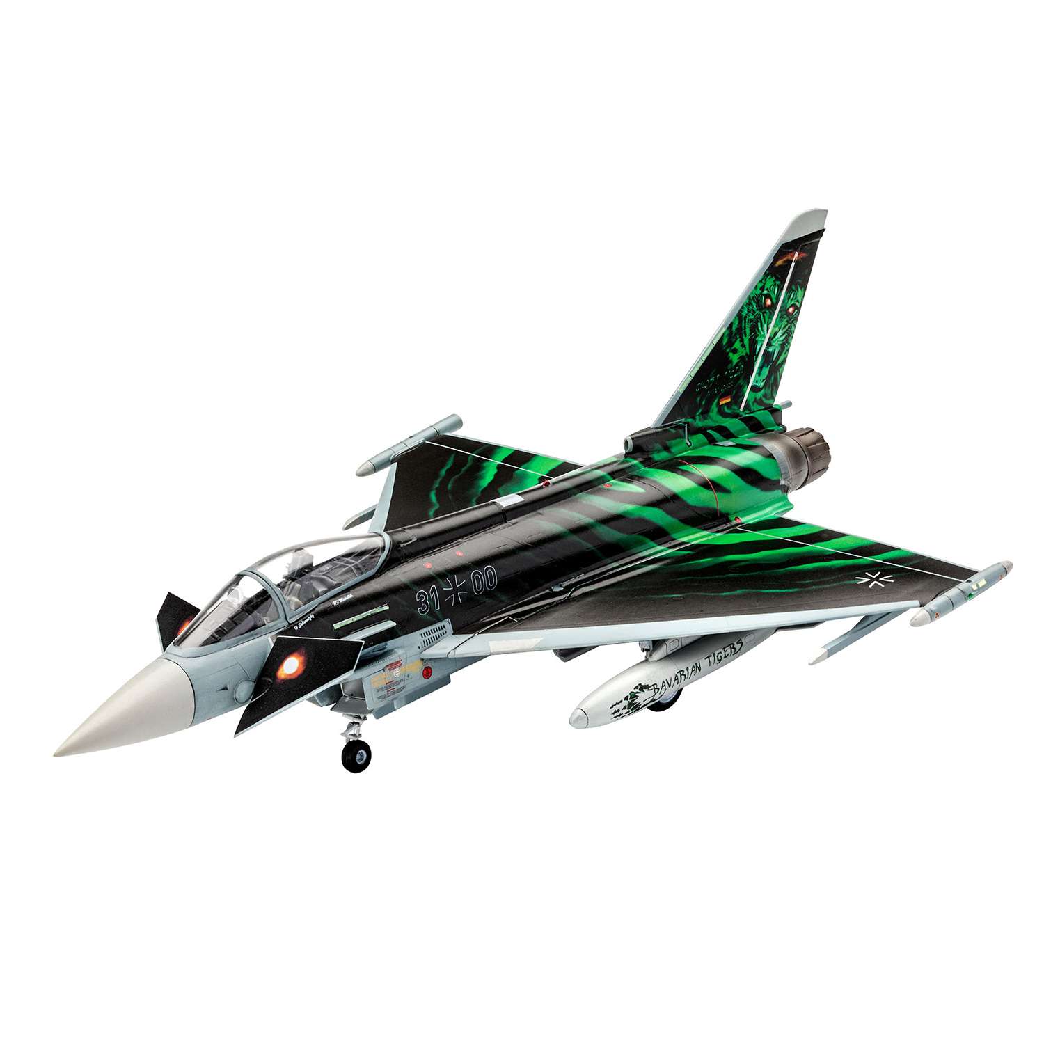 Сборная модель Revell Многоцелевой истребитель Eurofighter Ghost Tiger 03884 - фото 1