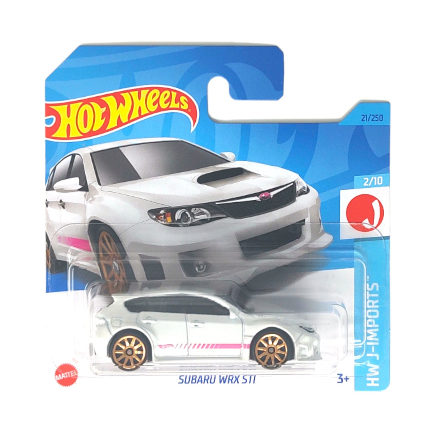 Игрушечная машинка Hot Wheels subaru wrx sti купить по цене 349 ₽ в  интернет-магазине Детский мир