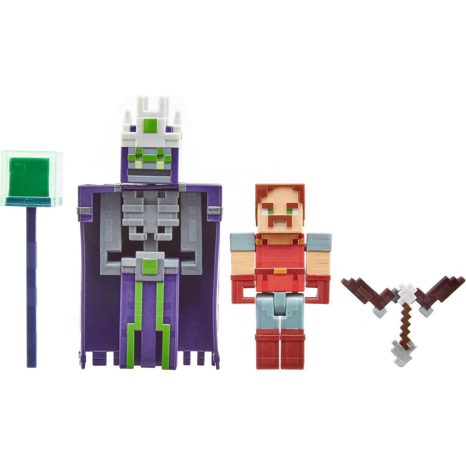 Набор фигурок Minecraft Подземелье Безымянный и Хал GND39 - фото 1