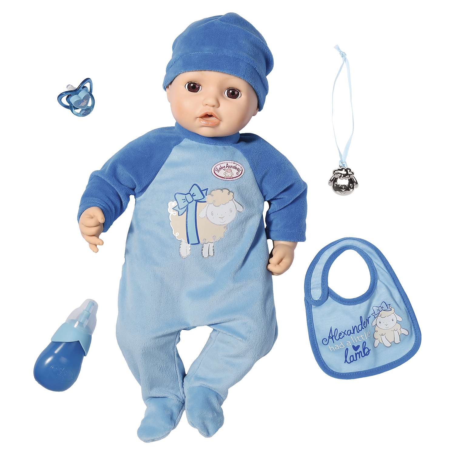 Кукла Baby Zapf Creation Annabell мальчик многофункциональная 701-898 701-898 - фото 1