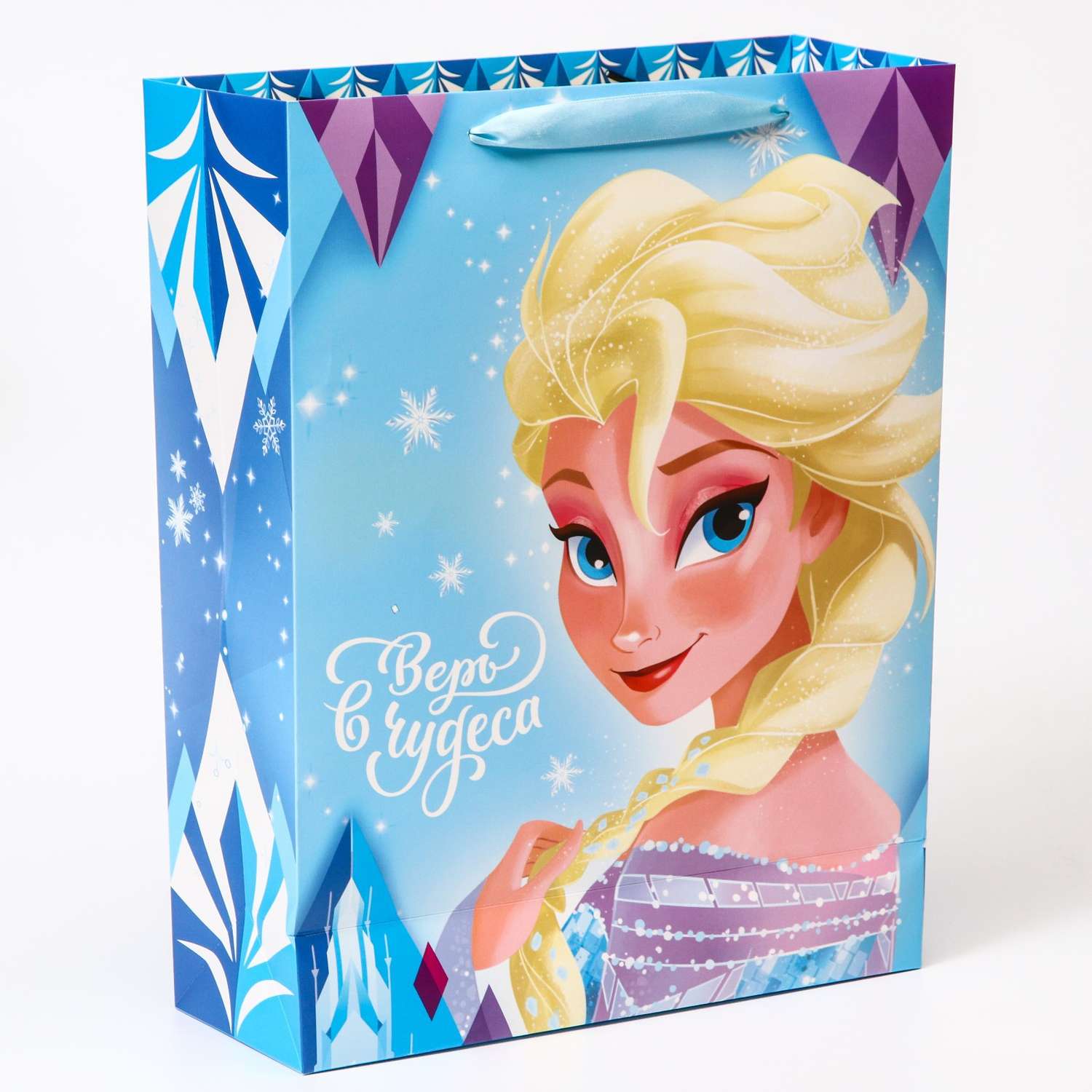 Пакет подарочный Disney «Верь в чудеса» Холодное сердце - фото 2