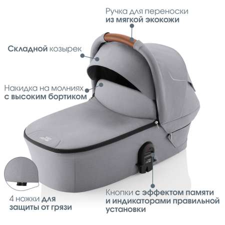 Коляска Britax Roemer 2 в 1 Smile 5Z Frost Grey