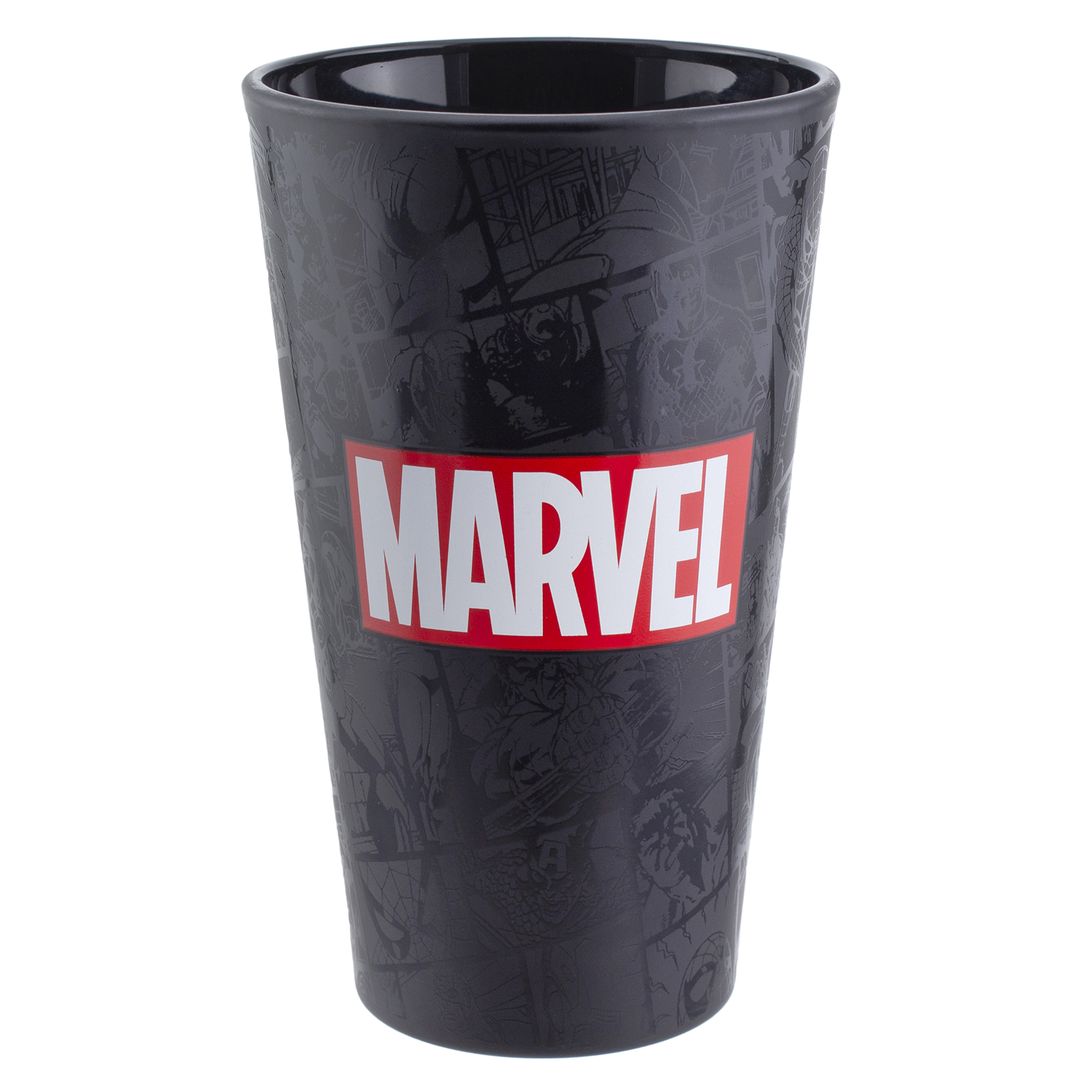 Бокал PALADONE стеклянный Marvel Logo Glass 400 ml PP7981MC - фото 4