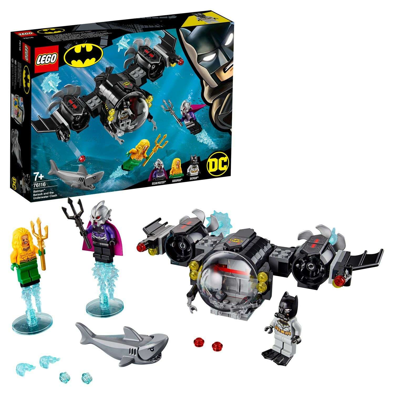 Конструктор LEGO Super Heroes Подводный бой Бэтмена 76116 - фото 1