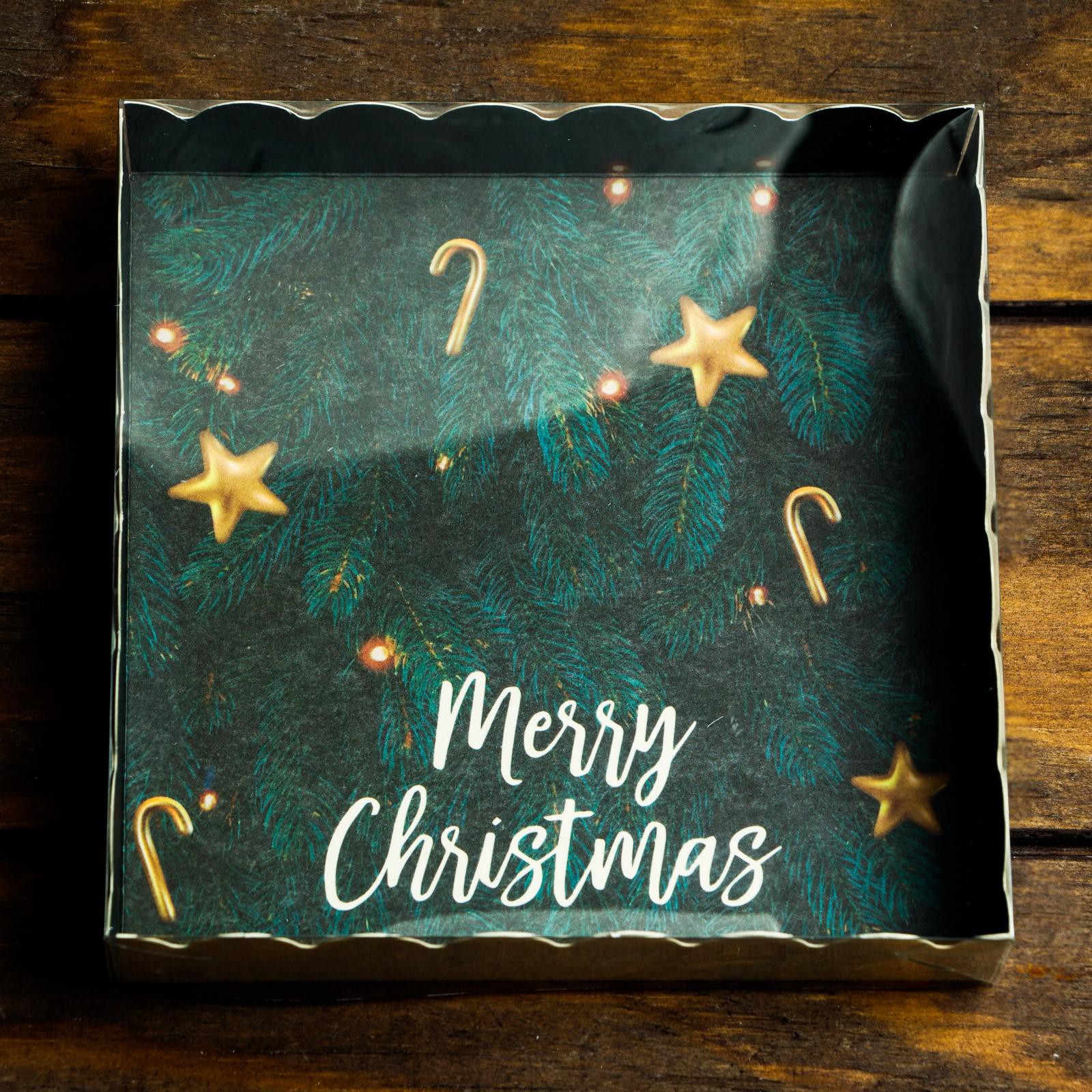 Коробочка Sima-Land для печенья«Рождество» 15×15×3 см. 1 шт. - фото 3