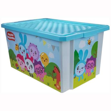 Ящик Little Angel X-Box Малышарики для хранения игрушек 17л
