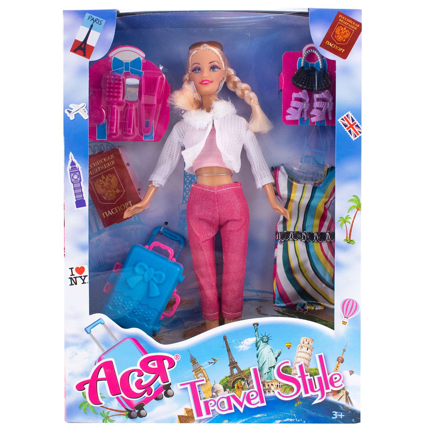 Кукла ToysLab Ася Путешественница вариант 1 35076 - фото 2