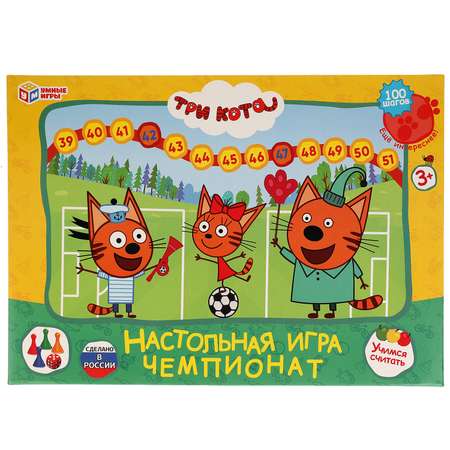 Игра-ходилка Умные игры Три кота