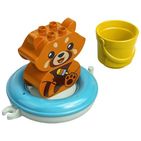 Конструктор LEGO Duplo Bath Time Fun Floating Приключения в ванной Красная панда на плоту