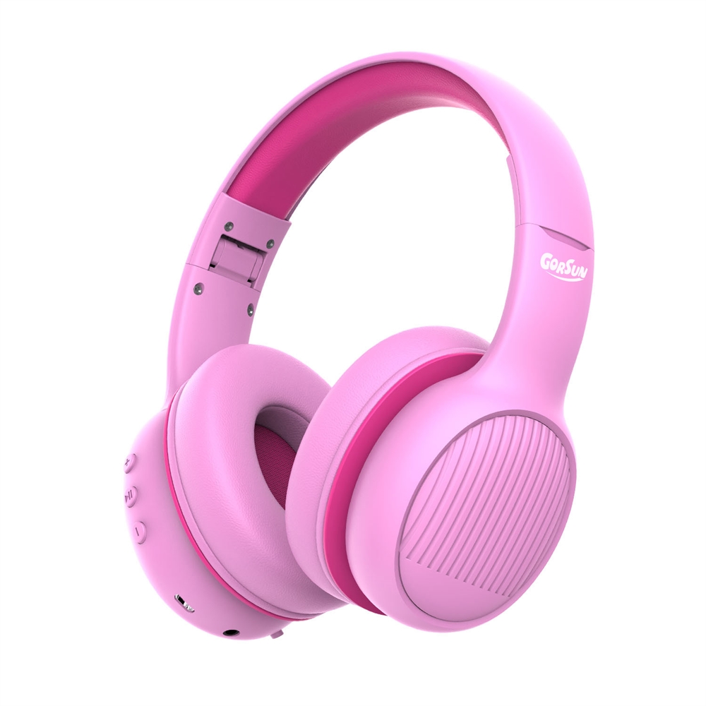 Наушники Gorsun E66 pink bluetooth - фото 1