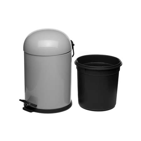 Ведро для мусора NAVAKO Aquarius 5L Grey