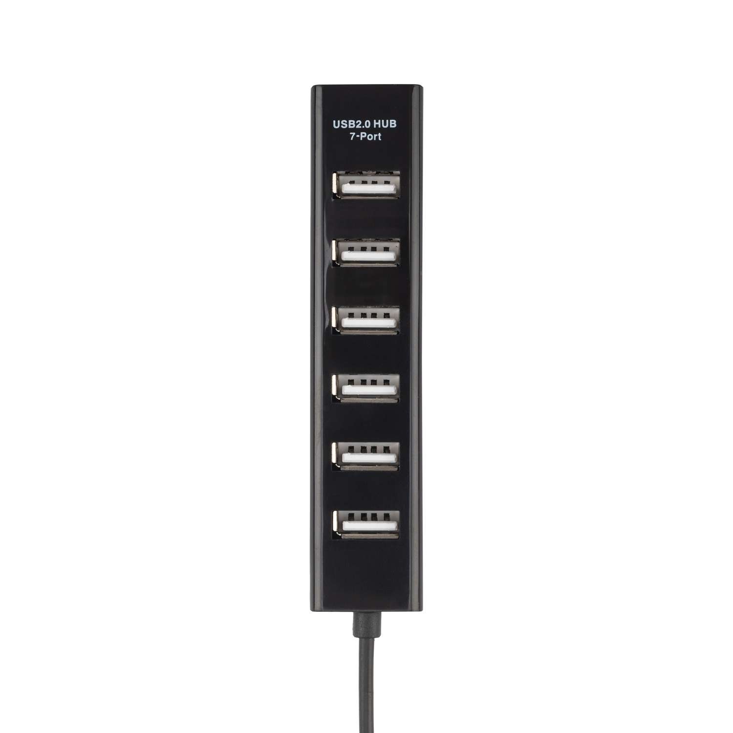 Разветвитель REXANT USB на 7 портов черный - фото 3