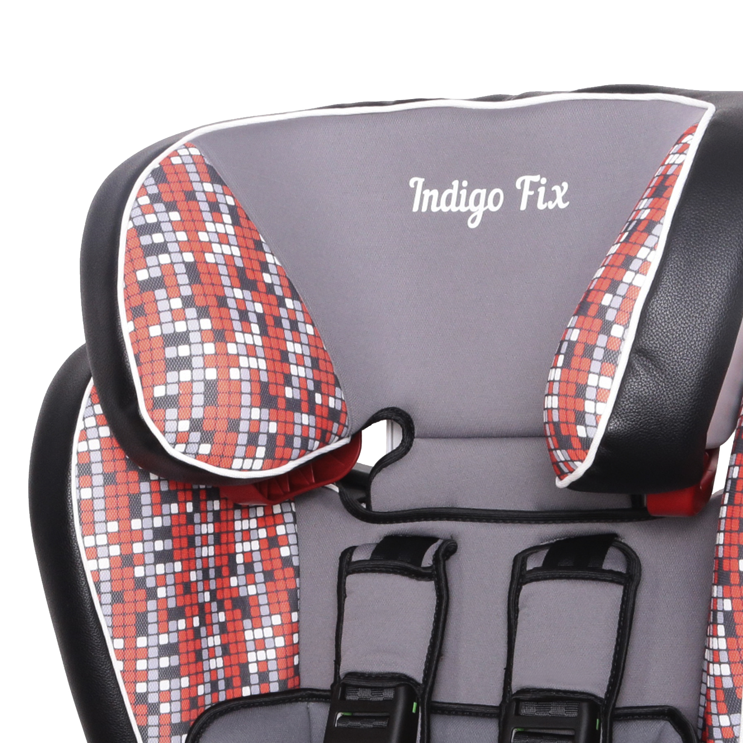 Автокресло Babyton Indigo Fix ST Pixel red - фото 8